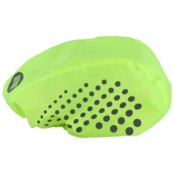 

reflective bike helmet cover high visibility waterproof bicycle helmet rain cover mtb road bicycle ride gear, Black