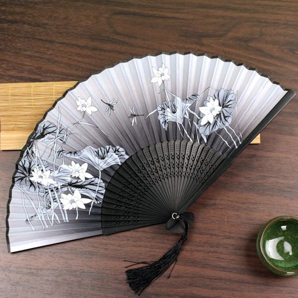 

butterfly pattern fan lily flowers fan wedding gift other home decor