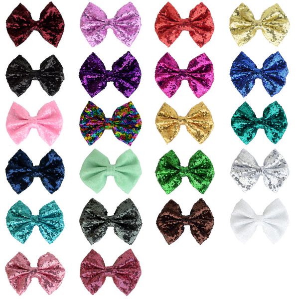 

10pcs hair accessories sequins hairclip hair clips for girls modis headband festival accessories kids wholesale, Slivery;white