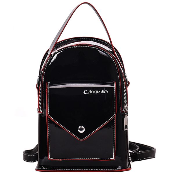 

backpack women pu leather female backpacks teenager travel school crossbody bag fashion bling bags luxury shoulder bag silver