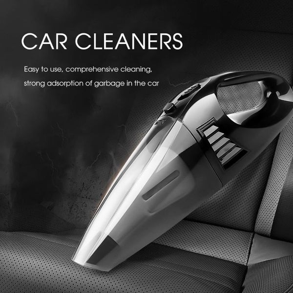 

handheld vacuum powerful cyclone suction portable rechargeable vacuum cleaner quick charge for car home pet hair 120w 12v