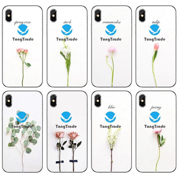 

tongtrade] soft silicone tpu case for iphone 11 pro x xs max 8 7 6s 6p 5s 5p huawei p30 p20 nova 6 5 4 3 2 pro 5g s10+ artsy flower case