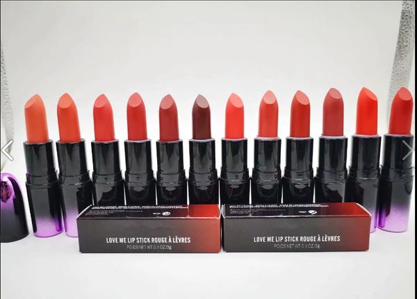

love me губной помады макияж губ новейший градация матовая помада love me lipstick 12 цветов luster sexy lip makeup 3g
