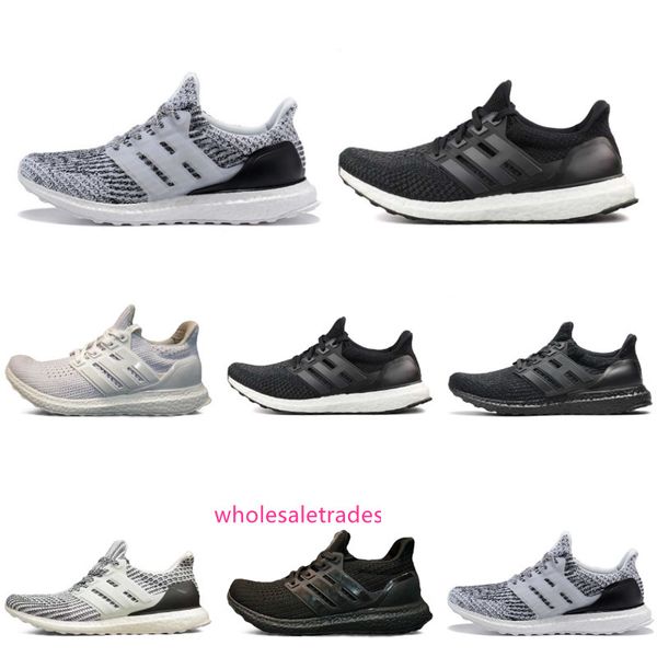 

new 3.0 4.0 running shoes men women 3 iii white black athletic shoes size 36-45