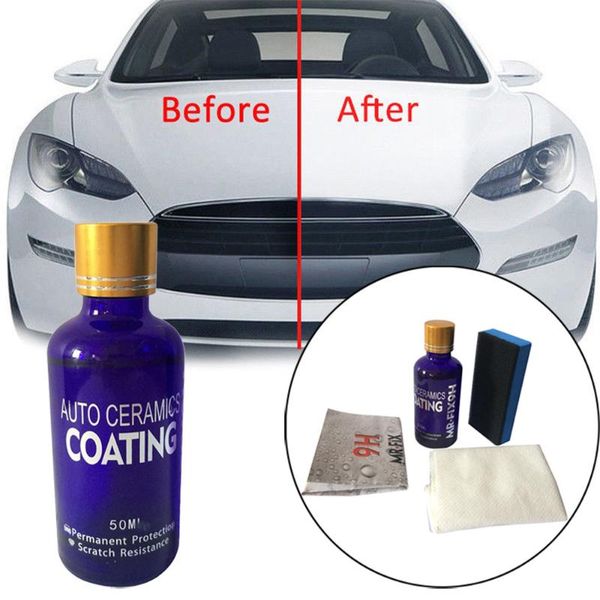 

9h car liquid ceramic coat hydrophobic glass coating motocycle paint care anti-scratch auto detailing glasscoat car polish