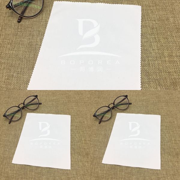 

white glasses cloth superfine fiber needle one net pin two glasses cloth thermal transfer silk screen printing