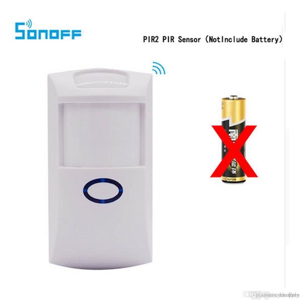 

sonoff pir pir2 draadloze dual infrarood detector motion sensor smart home smart alarmsysteem voor alexa google thuis smart home sensor dhl