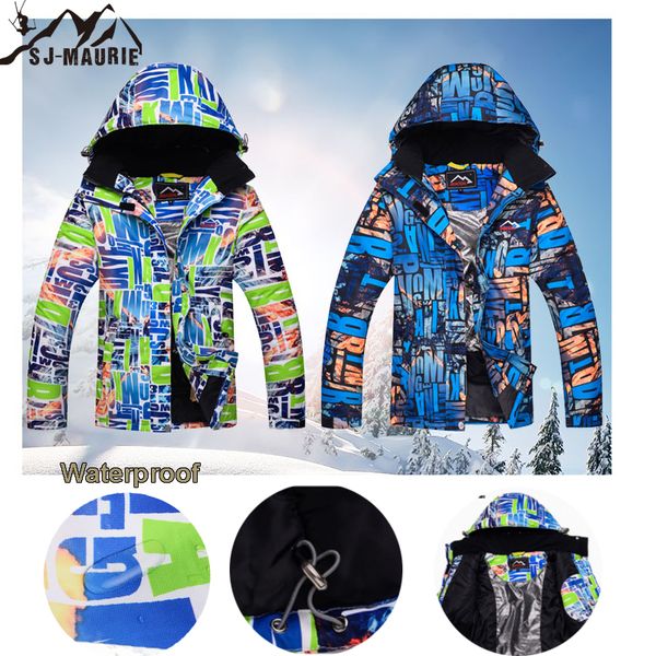

snowboard ski snow jacket women winter waterproof windproof warm snowboard jacket hiking female thick coat letter snow suit