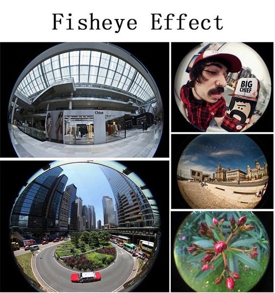 

wide angle mobile phone camera lens fish eye macro lens for iphone 7 8 plus x universal 3 in 1 smartphone fisheye lens cover