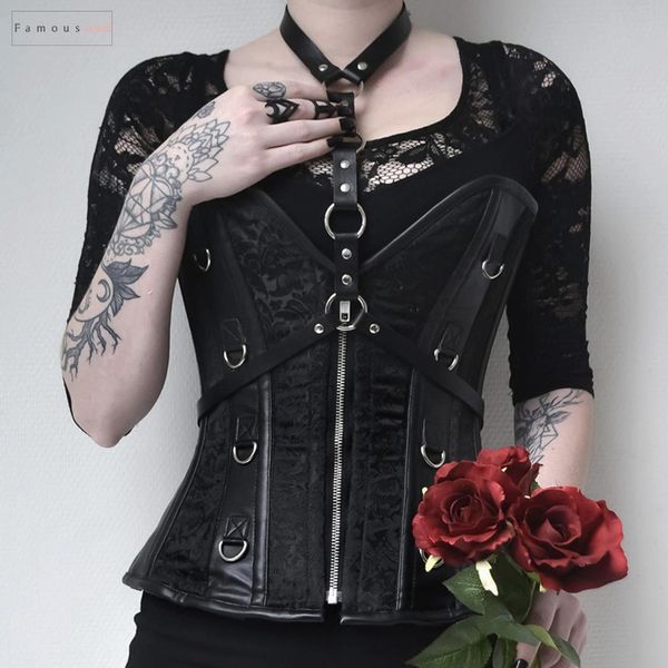 

блуза сеточка водолазка plain сетка crop tops женщины сексуального see through club belt choker готических рубашек партия осень navel кружев, White