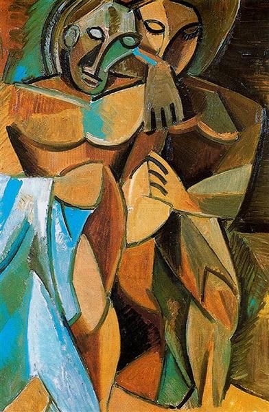 

pablo picasso classical oil painting friendship analytical cubism 100% handmade by experienced painter on white canvas picasso266