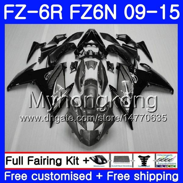 Gri siyah sıcak Vücut YAMAHA FZ6N FZ6 R FZ 6N FZ6R 09 10 11 12 13 14 15 239HM.17 FZ-6R FZ 6R 2009 2010 2011 2012 2013 2014 2015 Fuarı