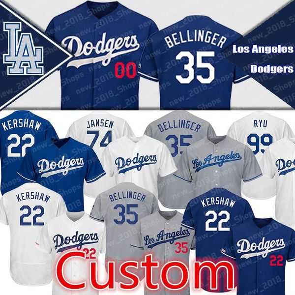 

Custom 35 Cody Bellinger Dodgers 22 Clayton Kershaw Los Angeles 14 Enrique Hernandez 31 Mike Piazza 10 Justin Turner 5 Corey Seager 7 Urias