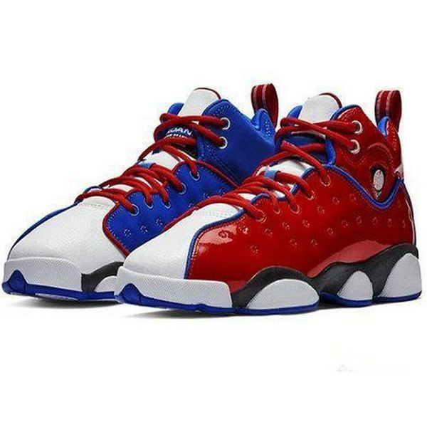 

2019 jumpman team ii mandarin duck mens basketball shoes red and blue colors give a new level of vitality and more beauty 40-47