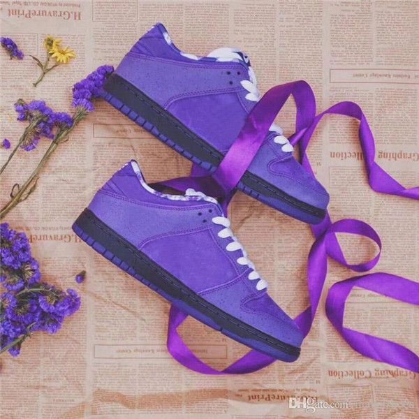 

2020 with box purple lobster diamond su fashion designer star sole casual sports shoes concepts x sb dunk low skateboard shoes