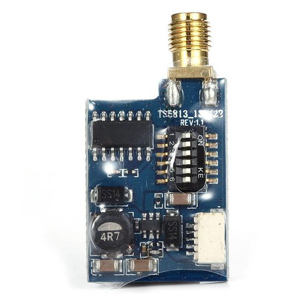 Boscam Mini FPV Tx 5.8G 32CH 200mW AV Transmitter Module TS5823 para RC Quadrotor