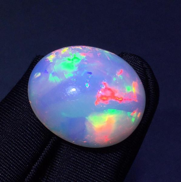 

opal natural 22.66ct opal gemstones loose stones for jewelry making, Black