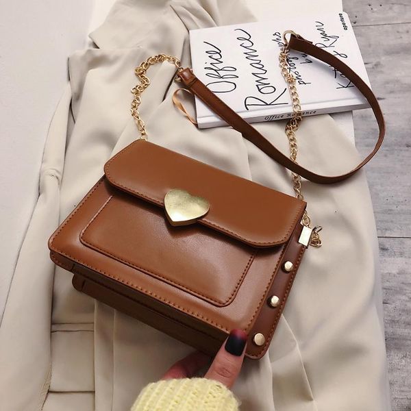 

2020 lady cross body bags rivet handbag b0054