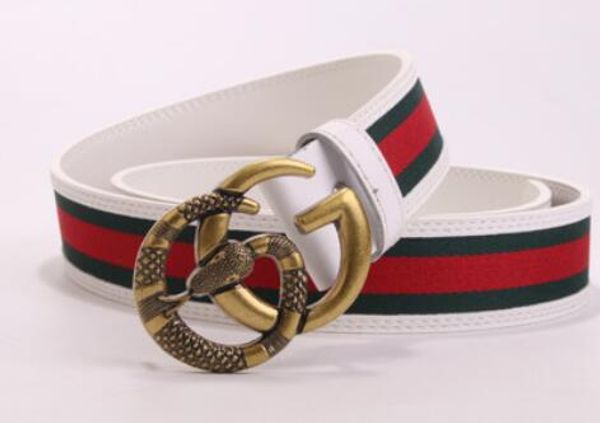 

selling new mens womens black belt genuine leather business belts pure color belt snake pattern buckle belt, Black;brown