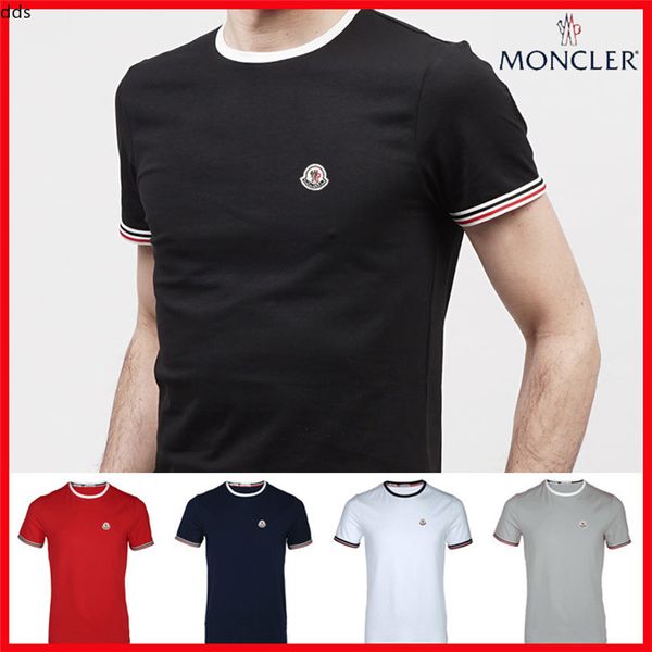 

новый r6 moncler мужчины дизайнерская обувь Звезда футболки Белый вышивка женщины футболки футболка белый r6 moncler