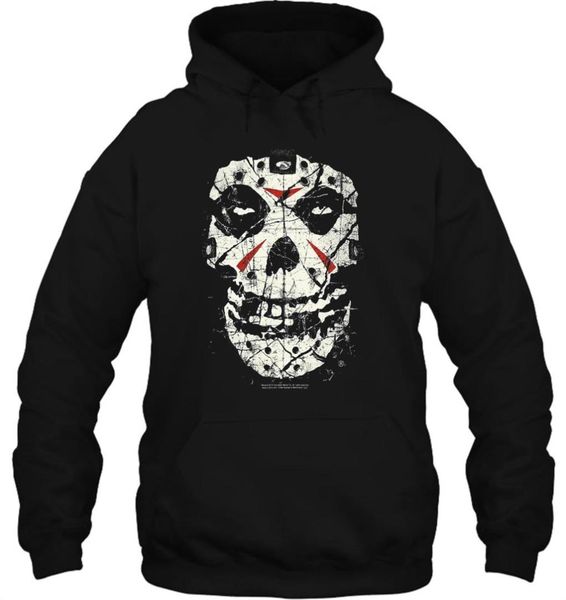 

men hoodie fashion misfits friday skull black casual o neck women streetwear