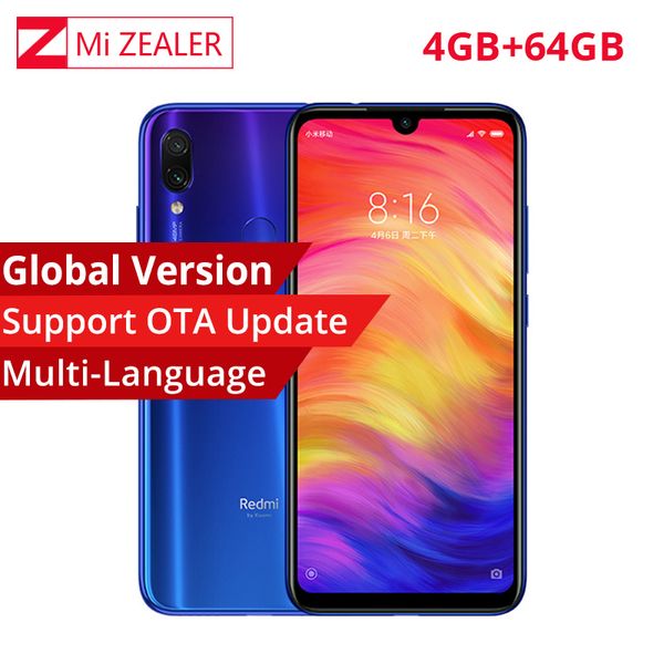 

Global ver ion xiaomi redmi note 7 4gb 64gb 48 0 5 0 mp rear camera napdragon660 octa core 6 3 quot full creen mobile phone