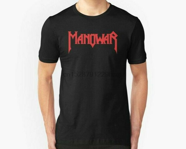 

новые manowar мужские футболки размер s-2xl печати, White;black