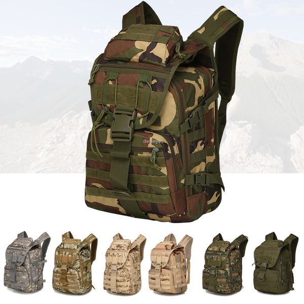

outdoor bags 36l camouflage tactical backpack large capacity climbing mountaineering army combat shooting training