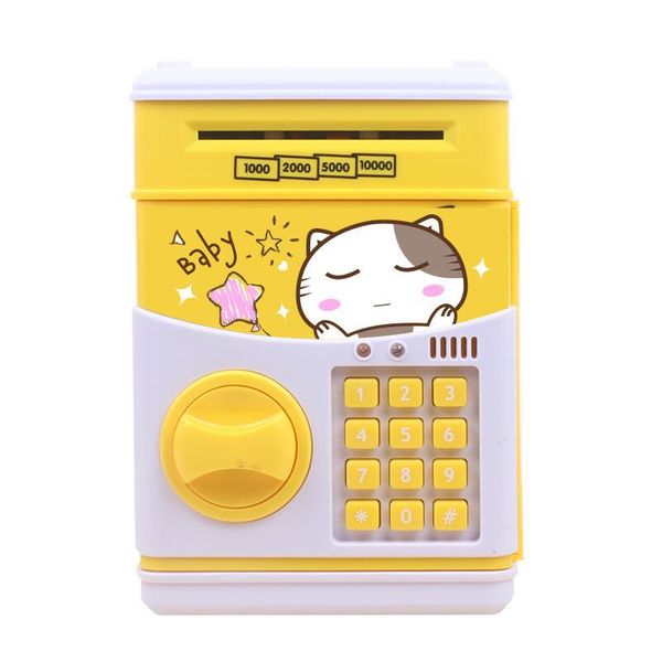 

simulation children cartoon creative fingerprint automatic money electronic savings toy for kids birthday christmas gift