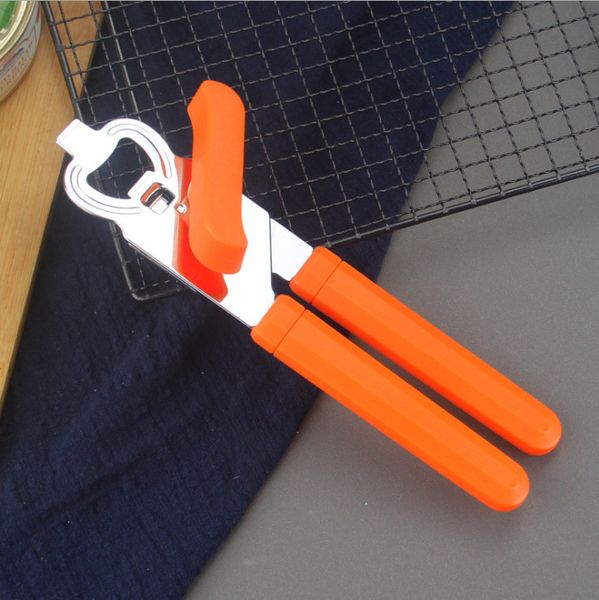 

more function beer open household kitchen stainless steel pp handle can knife tool