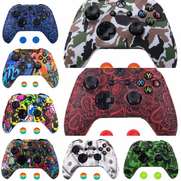 

urzfq for xbox side controller replacement housing front shell case handle one cover rear grip halo 5 guardians limited edition