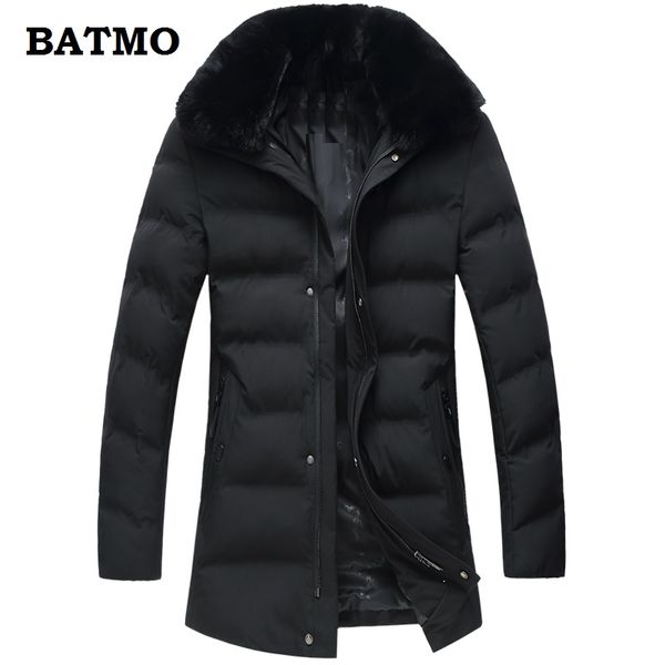 

men's trench coats batmo 2021 arrival winter warm casual parkas men,men's jackets,trench coat men plus-size l-8xl, Tan;black