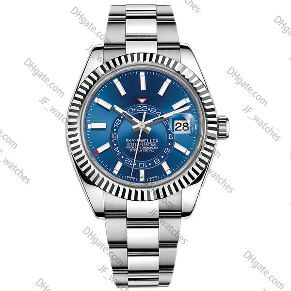 

Luxury watch new men automatic mechanical calendar 42mm watch tainle teel ky dweller gmt men 039 luminou bu ine waterproof 30m w