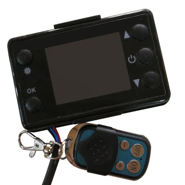 

12v/24v 3/5kw lcd monitor parking heater switch car heating device controller universal for car track air heater