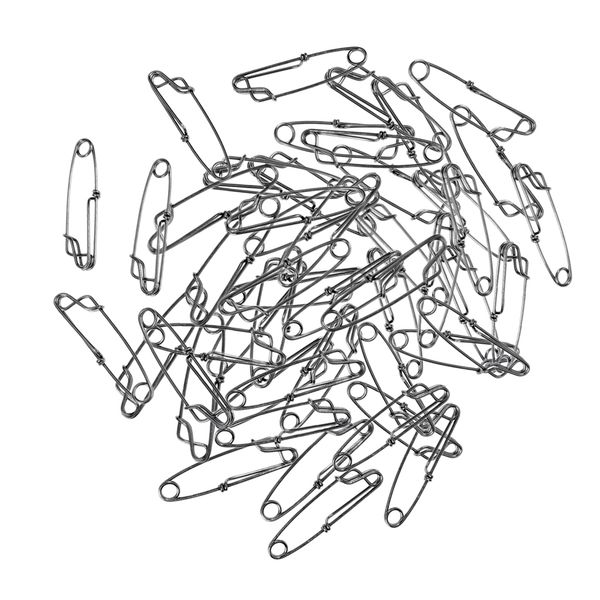 

50x fishing line clip snap stainless steel corrosion resistance high tension long line shark fishing