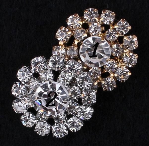 

alloy drill-button diy headwear accessories gold silver hair jewelry material