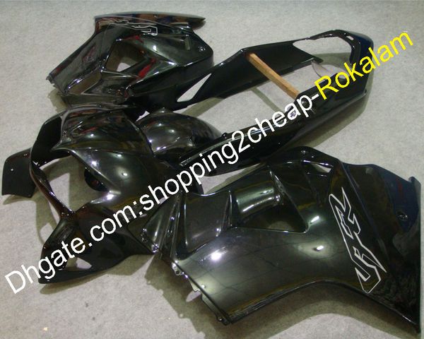 Honda VFR800 PERSASYONLARI 98-01 VFR 800 VFR-800 98 99 00 01 1998 1999 2000 2001 Tüm Black Bodywork Body Kiti
