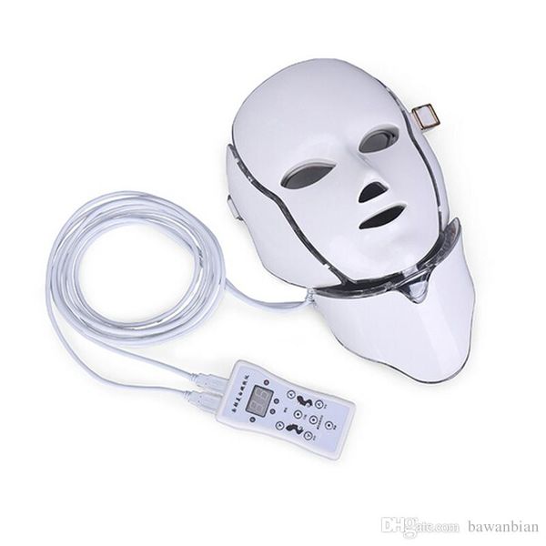 

New product ipl light therapy kin rejuvenation led neck ma k with 7 color for home u e hipping