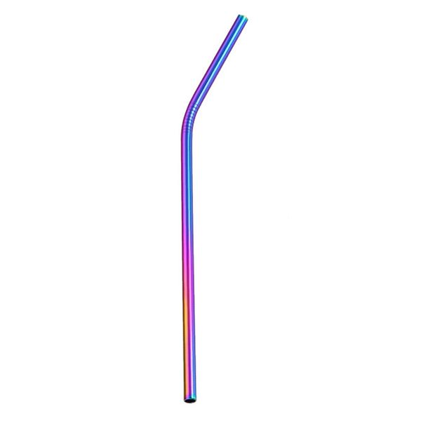 

1pcs stainless steel colorful drinking straw
