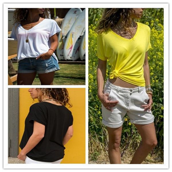 

womens designer slim base shirt ecoe, White