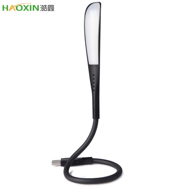 

haoxin 14 leds led light mini usb lamp book light usb led reading light for power bank pc lapnotebook read table