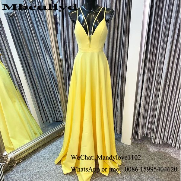 

mbcullyd yellow prom dresses long 2020 formal long floor length imported evening dress plus size vestidos de fiesta, White;black