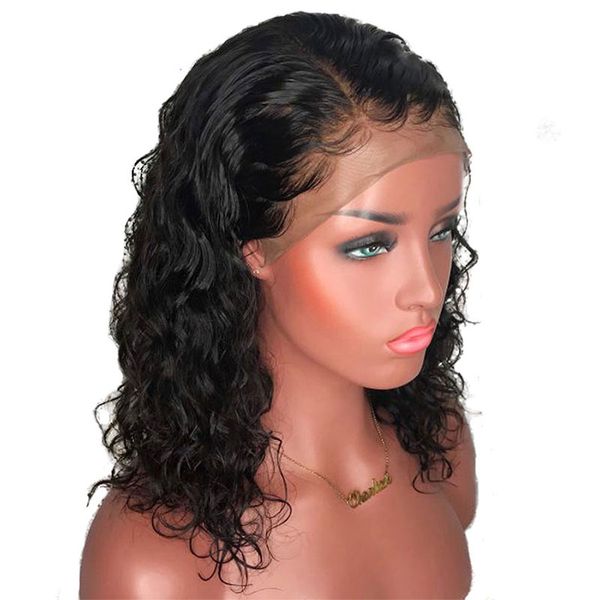 

150% density curly brazilian full lace wigs with bleached knots pre plucked lace front human hair wigs for black women ing, Black;brown
