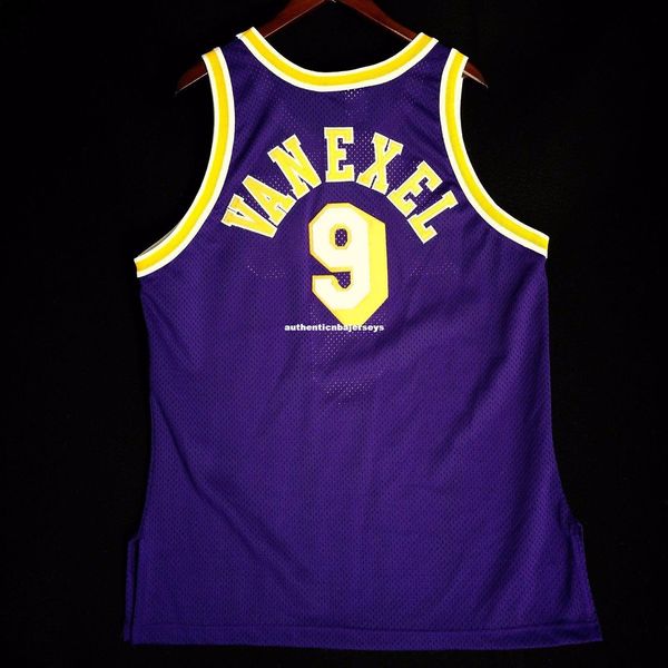 

100% stitched nick van exel champion wholesale jersey  - kobe shaq mens vest size xs-6xl stitched basketball jerseys ncaa, Black;blue