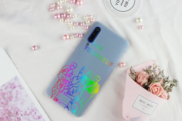

fashion soft tpu phone case cover for coque xiaomi redmi 4x 4a 6a 7a y3 k20 5 plus note 8 7 6 5 pro kpop bts bangtan boys
