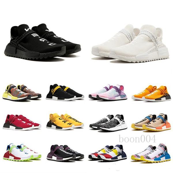 

designers races luxury shoes men 2019 pharrell williams human race women wave runner running mens training qualit chaussures hyr-h4