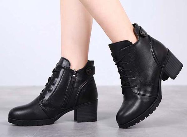

quality boots casual shoe ankle boots shoes huaraches flip flops loafers scuffs for woman roman boots shoe10 p26, Black