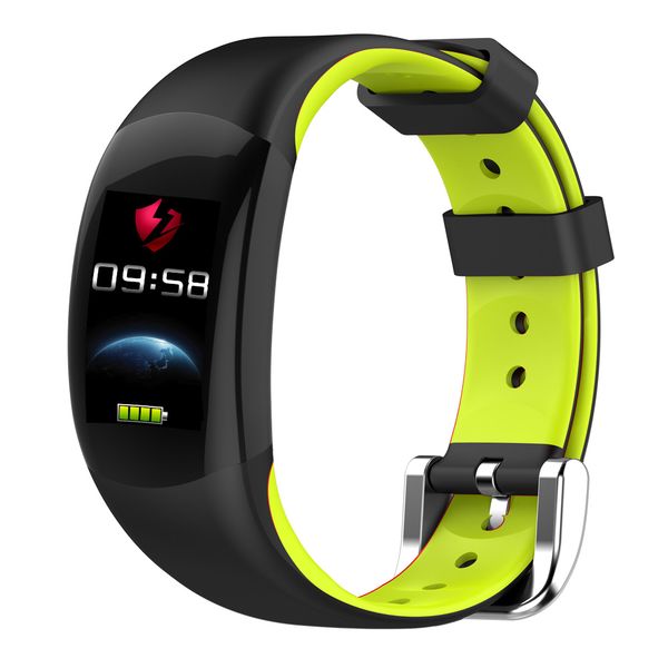 

smart watch men bracelet watch 0.96-inch touch screen smart wristband heart rate fitness watches ip68 waterproof smartwatch, Slivery;brown