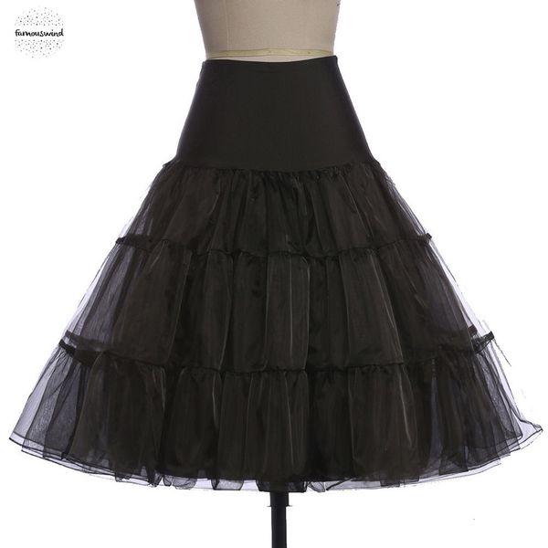 

юбка тута silps качели rockabilly underskirt кринолин пушистого pettiskirt для свадебного урожая женщины петтикоут платья, Black
