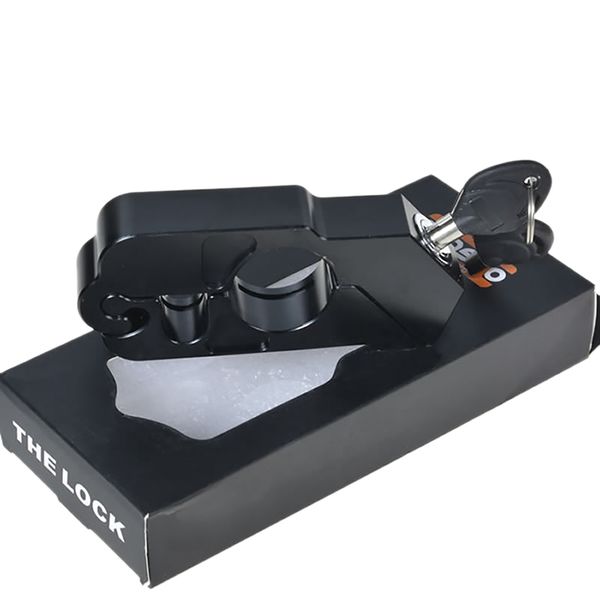 

motorcycle atv handlebar lock brake clutch theft protection